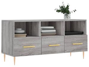 TV skrinka sivý dub sonoma 102x36x50 cm kompozitné drevo