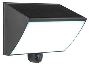 Brilliant - LED solárne nástenné svietidlo SIERRA LED/6W/3,7V 2000 mAh IP54 čierne
