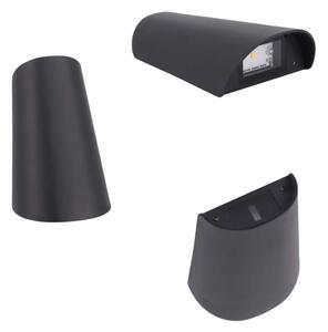 LED vonkajšie nástenné svietidlo LED/11W/230V IP65 čierne