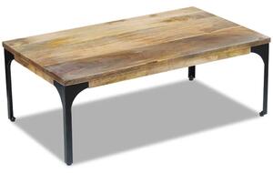 Konferenčný stolík z mangového dreva, 100x60x35 cm