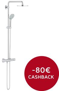 GROHE Euphoria System 210 - Sprchový systém s termostatom na stenu, chróm 27964000