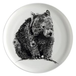Biely porcelánový tanier Maxwell & Williams Marini Ferlazzo Wombat, ø 20 cm