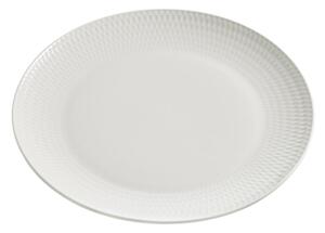 Biely porcelánový servírovací tanier ø 27 cm Diamonds – Maxwell & Williams