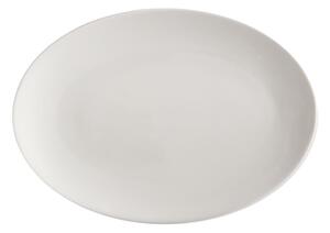 Biely porcelánový tanier Maxwell & Williams Basic, 35 x 25 cm