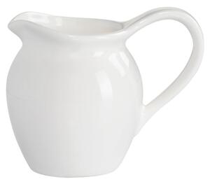 Biela porcelánová nádobka na mlieko Maxwell & Williams Basic, 110 ml
