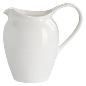 Biela porcelánová nádobka na mlieko Maxwell & Williams Basic, 2,02 l