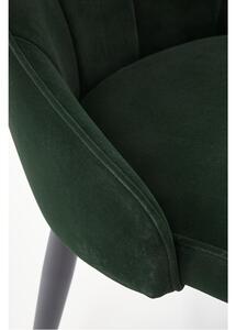 Jedálenská stolička SCK-365 tmavozelená