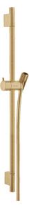Hansgrohe Unica - S Puro sprchová tyč 650 mm so sprchovou hadicou Isiflex 1600 mm, kartáčovaný bronz 28632140