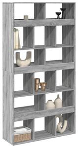 Deliaca stena sivá sonoma 100x33x187,5 cm kompozitné drevo
