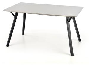 Jedálenský stôl BOLRUG sivá/čierna