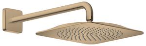 AXOR Citterio C - Hlavová sprcha 270/270 1jet so sprchovým ramenom, kartáčovaný bronz 28790140