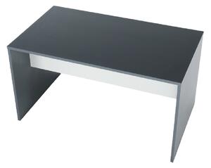 Písací stôl Rioma New Typ 11 - grafit / biela
