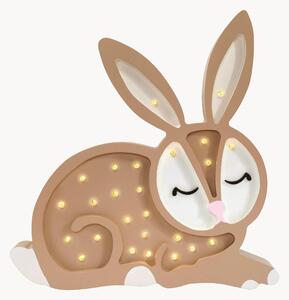 Ručne vyrobená detská LED lampa Bunny