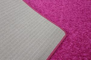 Vopi koberce AKCIA: 80x120 cm Kusový koberec Color shaggy ružový - 80x120 cm