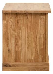 Masívny drevený nočný stolík Leo