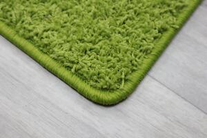 Vopi koberce Kusový koberec Color Shaggy zelený štvorec - 120x120 cm
