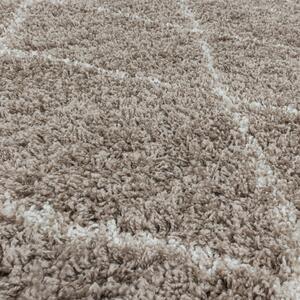 Ayyildiz koberce Kusový koberec Alvor Shaggy 3401 beige kruh - 200x200 (priemer) kruh cm
