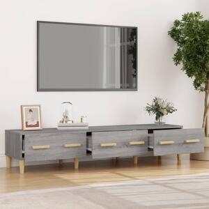 TV skrinka sivý dub sonoma 150x34,5x30 cm spracované drevo