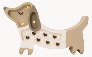 Ručne vyrobená detská LED lampa Puppy