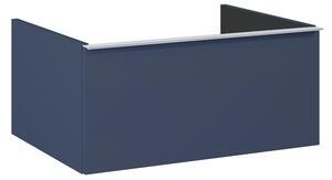 Elita Look, skrinka pre umývadlo na pultovú dosku 60x45x28 cm 1S PDW, modrá matná, ELT-168577