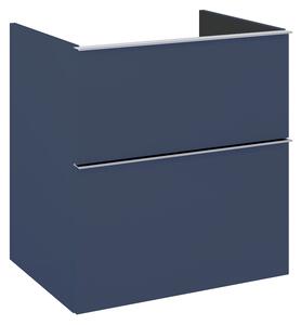 Elita Look, skrinka pre umývadlo na pultovú dosku 60x45x64 cm 2S PDW, modrá matná, ELT-168578