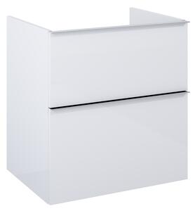 Elita Look, skrinka pre umývadlo na pultovú dosku 60x45x64 cm 2S PDW, biela lesklá, ELT-167089