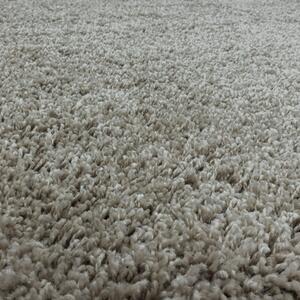 Ayyildiz koberce Kusový koberec Sydney Shaggy 3000 natur kruh - 120x120 (priemer) kruh cm
