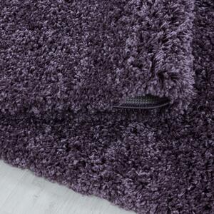 Ayyildiz koberce Kusový koberec Sydney Shaggy 3000 violett kruh - 80x80 (priemer) kruh cm