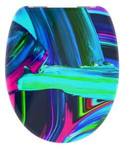 Schütte WC sedadlo NEON PAINT | Duroplast, Soft Close