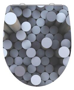 Schütte WC sedadlo ROUND DIPS | Duroplast HG, Soft Close