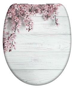 Schütte WC sedadlo FLOWERS&WOOD | Duroplast, Soft Close