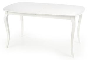 Rozkladací jedálenský stôl Alexander - biela