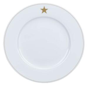 Porcelánový dezertný tanier Star Gold 20 cm