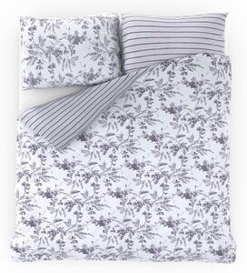 Kvalitex Bavlnené posteľné obliečky PROVENCE COLLECTION 140X200, 70x90cm MONTERA sivá
