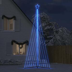 LED vianočný stromček 789 LED modré 476 cm