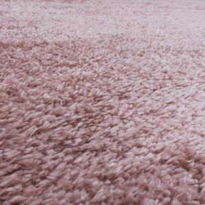 Ayyildiz koberce Kusový koberec Fluffy Shaggy 3500 rose kruh - 80x80 (priemer) kruh cm