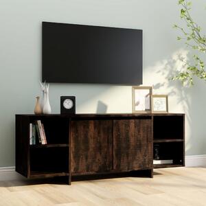 TV skrinka hnedý dub 130x35x50 cm drevotrieska