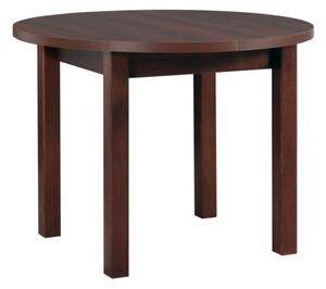DWX Jedálenský stôl Poli 4 (100/180, lamino) - okrúhly