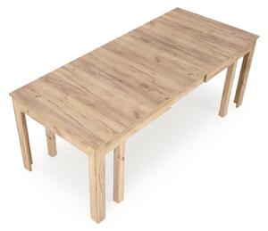 Veľký rozkladací jedálenský stôl Hema150, dub craft (160-300cm)