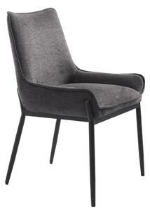 Tmavosivá jedálenská stolička Calgary – Unique Furniture