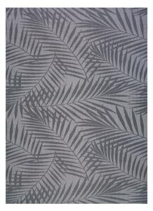 Sivý vonkajší koberec Universal Palm, 60 x 110 cm