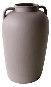 Hnedosivá keramická váza Rulina Pottle