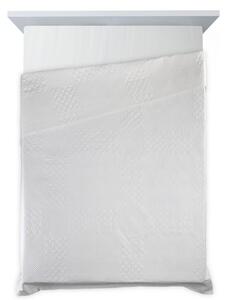 Dekorstudio Moderný prehoz na posteľ BONI5 biely Rozmer prehozu (šírka x dĺžka): 170x210cm