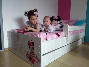 DO Detská posteľ s úložným priestorom Disney Max Minnie Paris Rozmer: 160x80