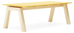 Sosone Stôl Cook - 2150x1050 Barva: Žlutá HPL