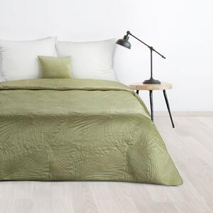 Dekorstudio Luxusný zamatový prehoz na posteľ LUIZ4 v svetlozelenej farbe Rozmer prehozu (šírka x dĺžka): 170x210cm