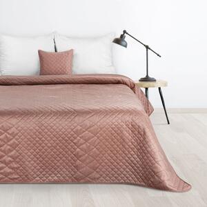 Dekorstudio Zamatový prehoz na posteľ LUIZ3 v ružovej farbe Rozmer prehozu (šírka x dĺžka): 220x240cm