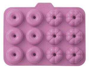 Ružová silikónová forma na mini donuty Fackelmann Sweet Sensation