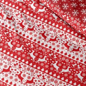 Bavlnené posteľné obliečky Vianočná poézia - 100% bavlna - 70 x 90 cm + 140 x 200 cm