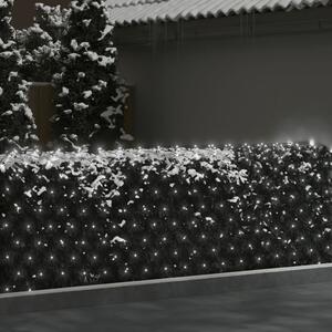 Vianočná svetelná sieť biela 4x4 m 544 LED interiér exteriér